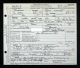Death Certificate-Clarence Carroll 'Jim' Oakes