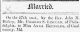Marriage Announcement
Cecil Whig 5/30/1857