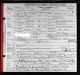 Death Certificate-Mary Fannie Giles Winstead Oakes