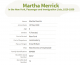 New York Passenger and Immigration lists-Martha Merrick