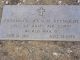 Frederick Wilson Reynolds World War II Headstone