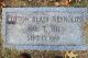 Headstone
Clifton Blair Reynolds
Highland Burial Park
Danville, Virginia