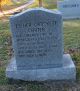 Headstone Esther Carter (nee Crockett)