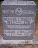 Headstone George C. Baughn