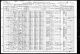 1910 Franklin County Virginia census. Volney B. Aaron and wife Rebecca A. and children from 1st wife