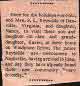 Nashville Newspaper Clipping Samuel L. & Joseph W. Reynolds Family c 1966