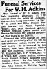William Henry Adkins-Obit
