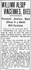 William McClellan Alsop-Obit