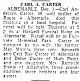 Carl A Carter-Obit