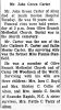John Green Carter-Obit