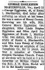 George Eggleston-Obit