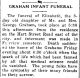 Elizabeth Graham-Death Notice