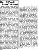 Obituary for Harry T. Powell
