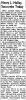 Henry Leonard Holley-Obit