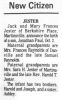 Jonathan Paul Jester-Birth Announcement