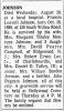 Francis Leavell Johnson-Obit
