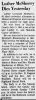 Luther L McSherry-Obit