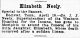 Elizabeth Neely-Death Notice