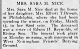 Sarah M Nice-Obit
