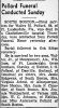 Walter Medley Pollard-Obit