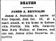 James Allen Reynolds-Obit