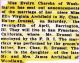 Wedding Announcement of Ella Virginia Archibald to Charles H. Drussel