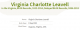 Birth Index-Charlotte Virginia Leavell