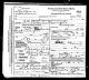 Death Certificate-Bettie Burroughs (nee Henry)