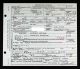 Death Certificate-Ella 'Birdie' Carter (nee Wooding)