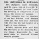 Death Notice
Midland Journal, Rising Sun, Maryland