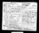 Death Certificate-Elizabeth Carter (nee Carter)