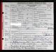 Death Certificate-Mary Fannie Giles Winstead Oakes
