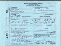 Birth/Death Certificate