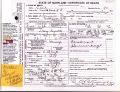 Death Certificate