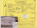 Death Certificate/Headstone/Obit