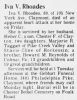 Obit. News Journal 5/23/1982