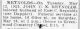 Obit. for John Cecil Reynolds from The Brooklyn Daily eagle dated 5/13/1925 provided by Carter Powell