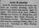 Obit. Midland Journal 5/1/1914