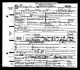 Death Certificate-Senah Kent (nee Critz)