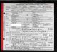 Death Certificate-Fannie Lelia Merritt Marlowe (nee Odell)