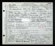 Death Certificate-Martha Miller (nee Stauffer)