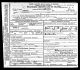 Death Certificate James Washington Carter s/o Richard Carter and Nancy Powell