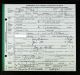 Death Certificate-Ella Cox Gilbert Reynolds