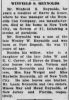 Death Notice
Midland Journal, Rising Sun, Maryland