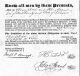 Marriage Bond-Record for Henry Todd and Elizabeth W. Schee