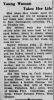 Death Notice
Midland Journal, Rising Sun, Maryland