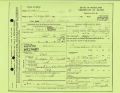 Birth/Death Certificate