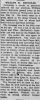 Obit. Midland Journal  5/16/1924
