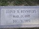 Lloyd Brown 'Cracker' Reynolds Headstone