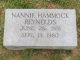 Nannie Blanch Reynolds (nee Hammock)